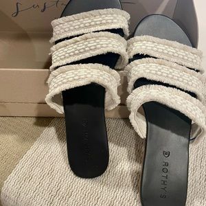 NEW Rothy’s Fringe Sandals - Size 10